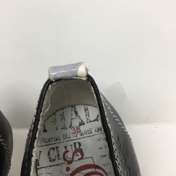 S.Oliver Leather Velcro Pumps Shoes - Picture 2 of 16